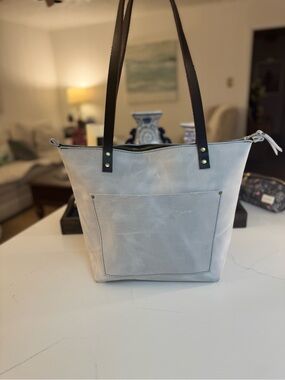 🩶🤎 PORTLAND LEATHER TOTE BAG!